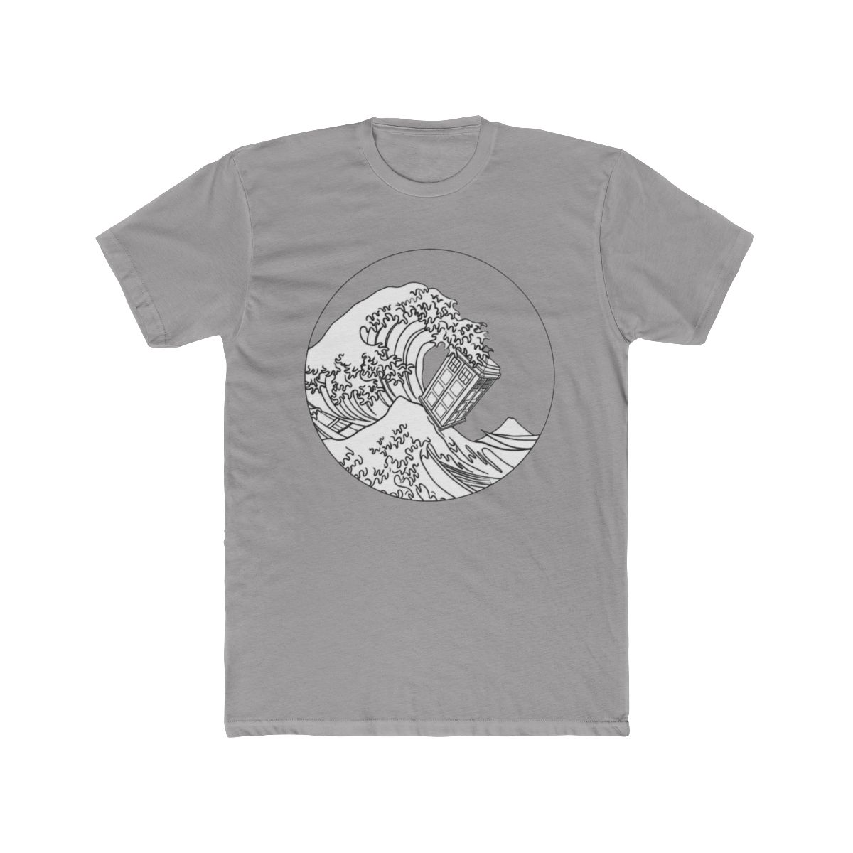 Blue Box With Great Wave T Shirt - Official T-Shirts merchandise