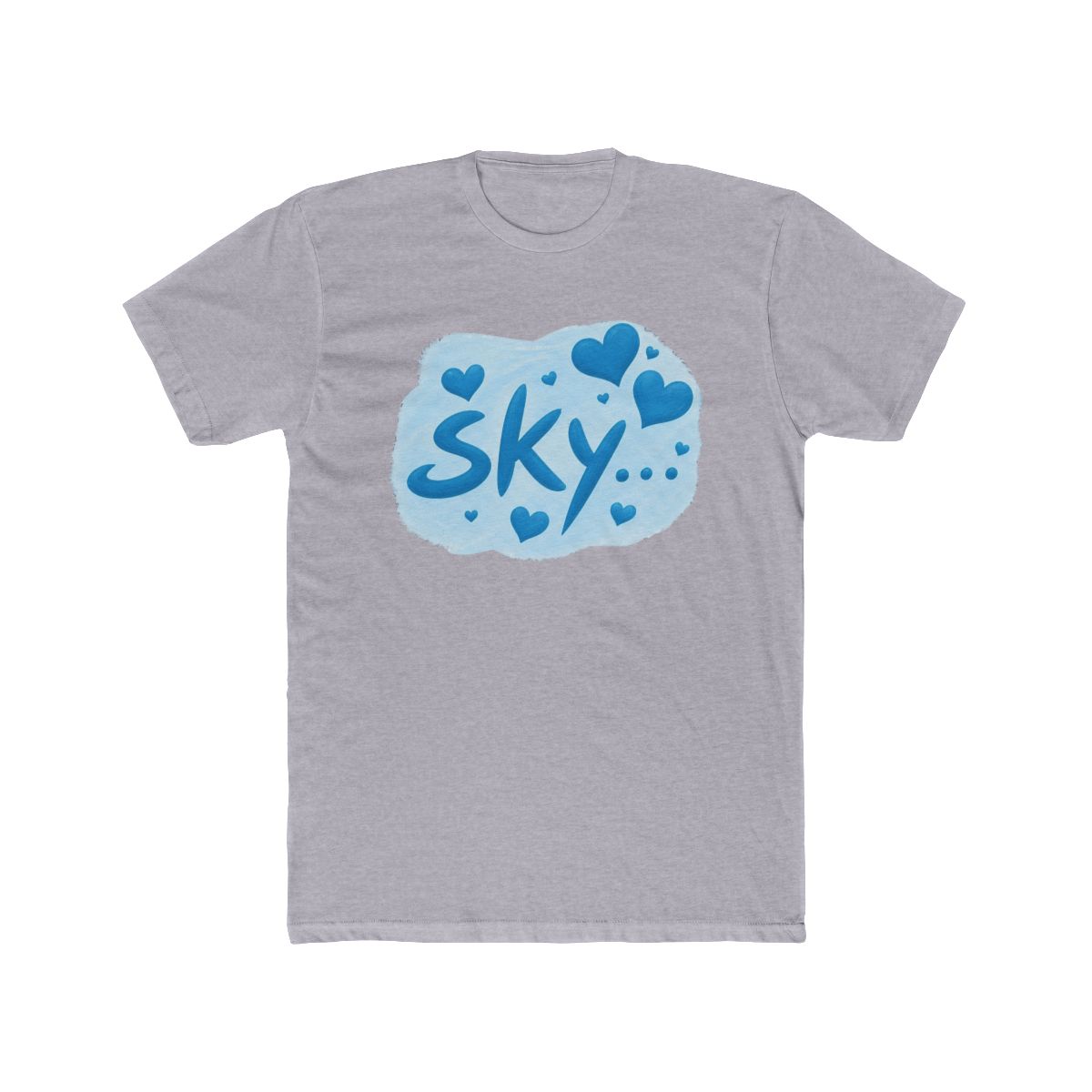 Sky inside blue box T Shirt - alternate angle 4, merchandise