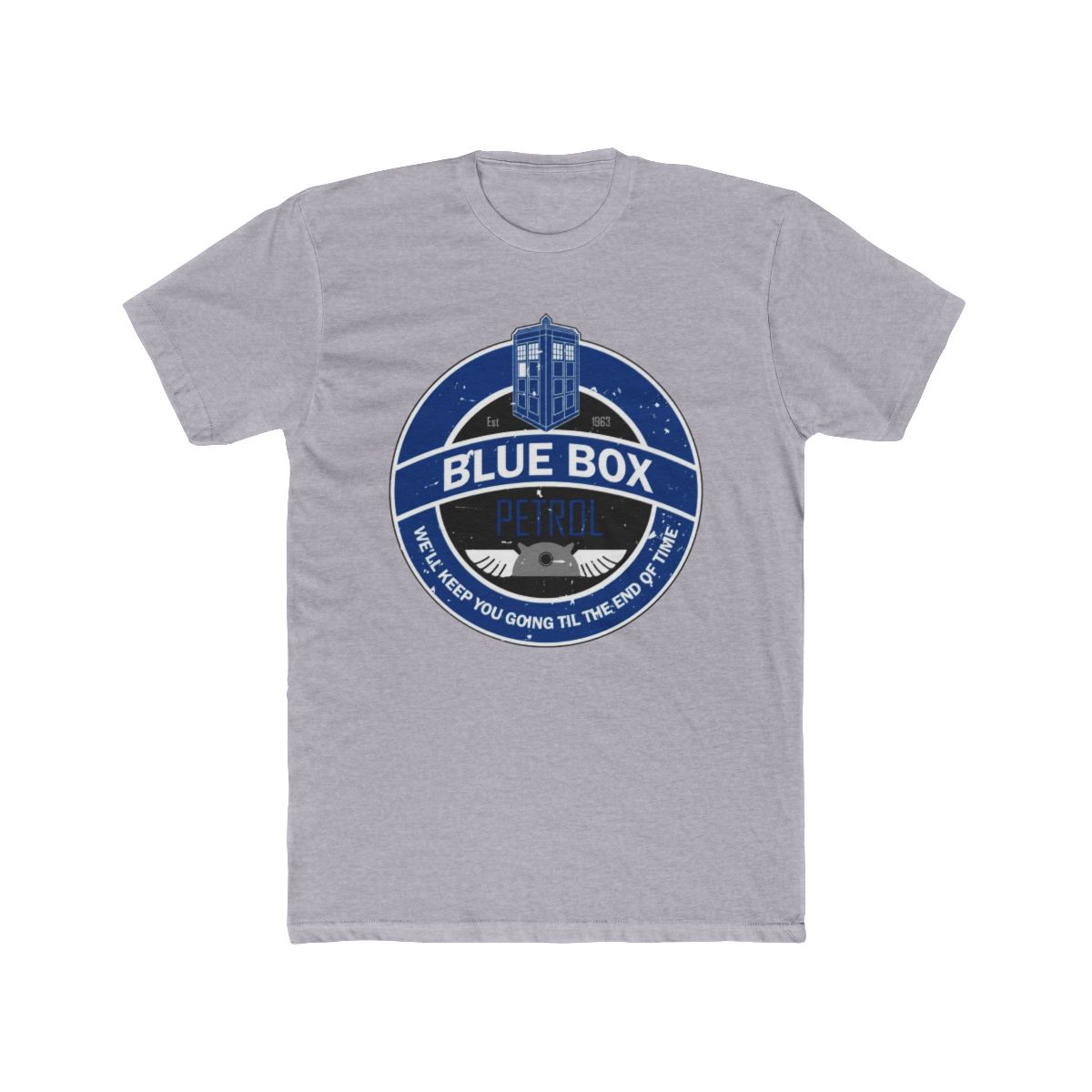 Blue Box Petrol T Shirt - alternate angle 4, merchandise