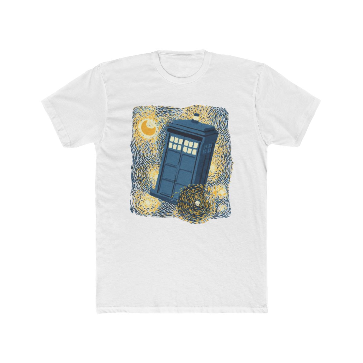 Traveling Blue Box Starry Night by Tobe Fonseca T Shirt
