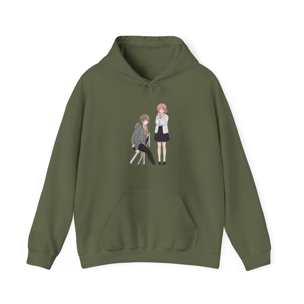 Blue Box Taiki Inomata and Hina Chono Hoodie - alternate angle 4, merchandise