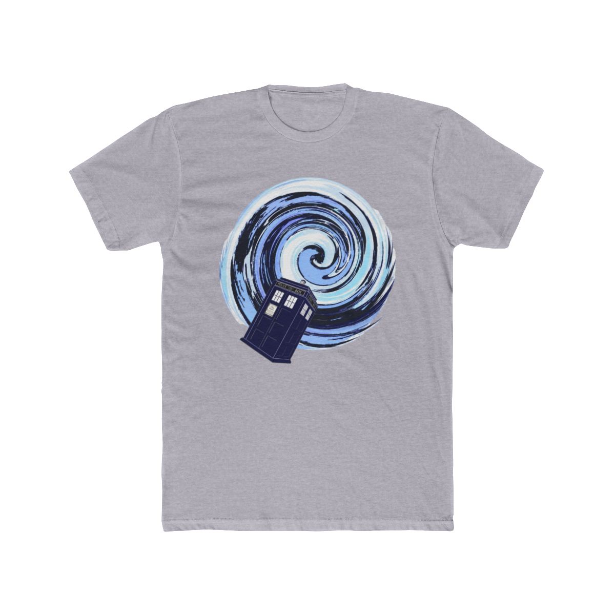 Blue Box Vortex T Shirt - alternate angle 4, merchandise
