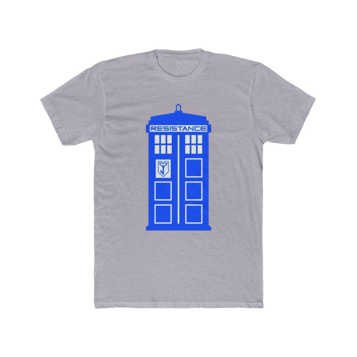 Blue Box Reistance T Shirt - alternate angle 3, merchandise