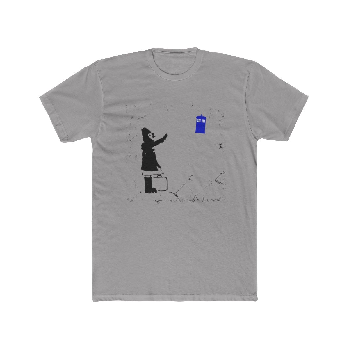 Girl and the Blue Box T Shirt - alternate angle 2, merchandise