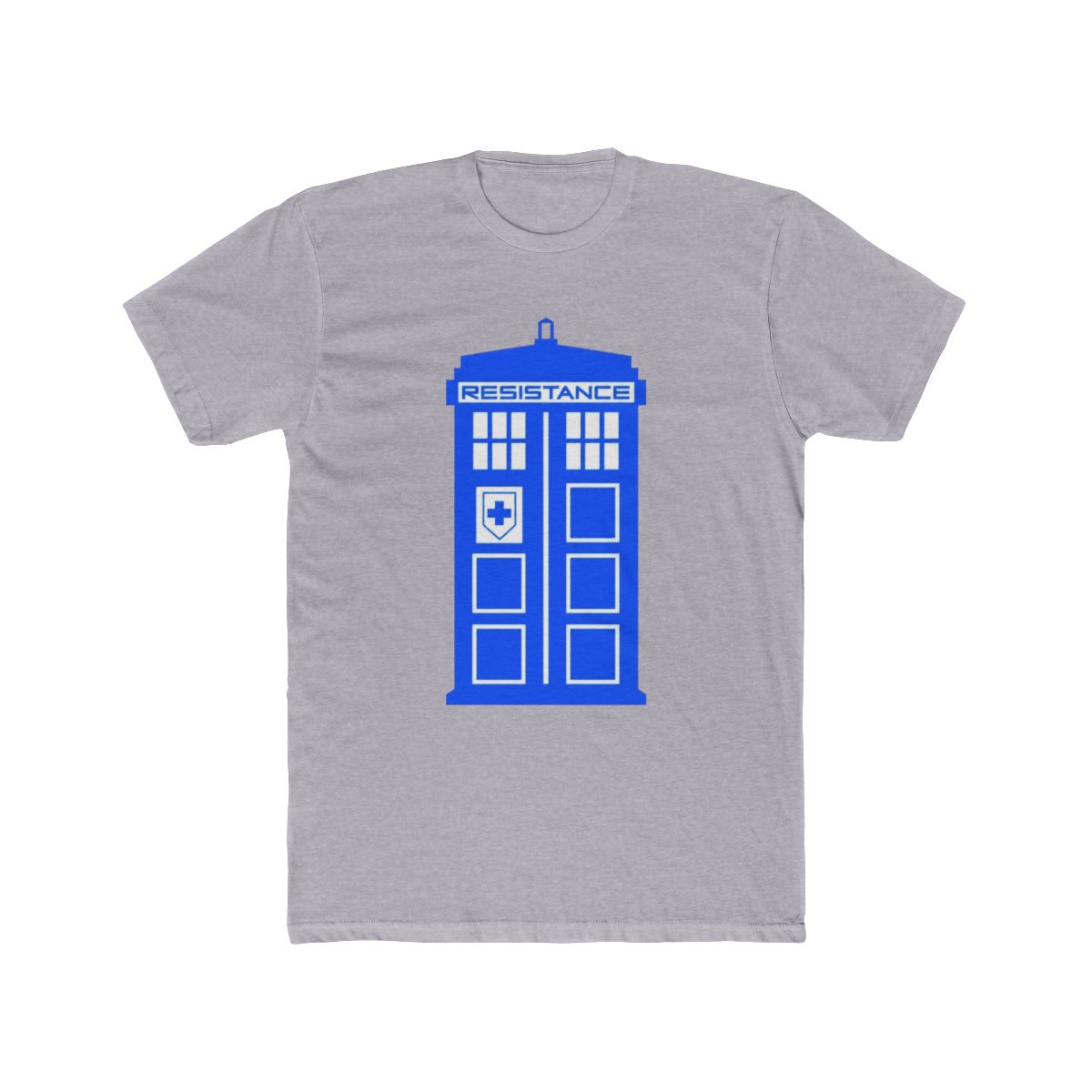 Blue Box Resistance T Shirt - alternate angle 3, merchandise